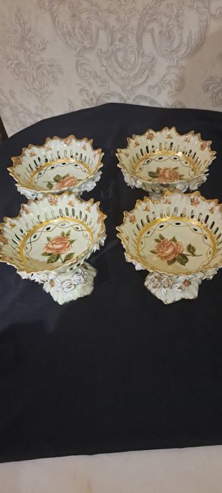 Чехословакия богема вазы новый 6 штук Цена за всё 800тыс сум