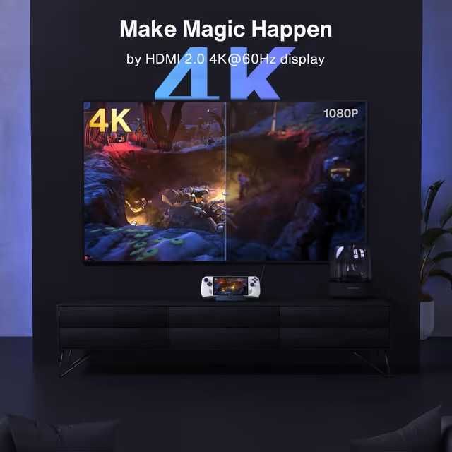 Dock iVANKY Statie de andocare 8 in 1 pentru console portabile (ROG Ally, Steam Deck, Lenovo Legion GO)