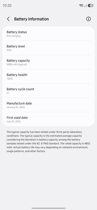 Samsung S26 Ultra 256GB ползван месец, 20 зареждания, гаранция, БЕЗ ЗАБЕЛЕЖКА