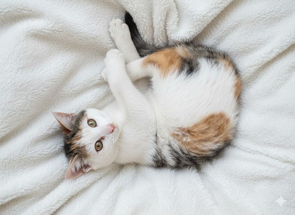 Pisicuta iubitoare pentru adoptie