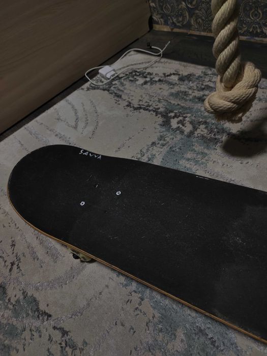 скейт катал неделю и все