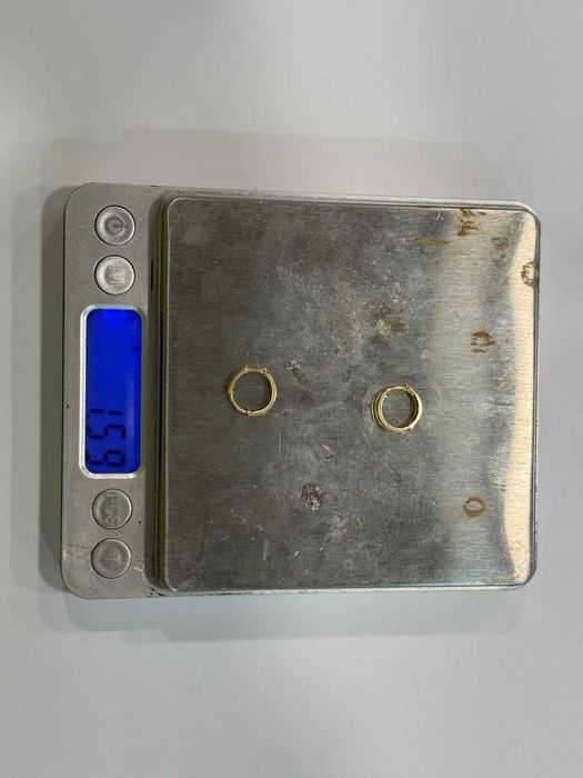 Златни обеци 14К – 1.59 г