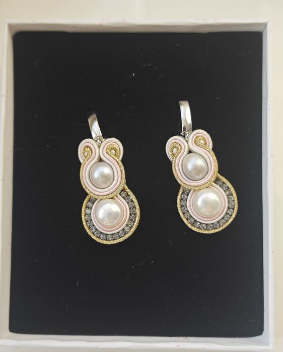 Сутажный комплект (Серьги)