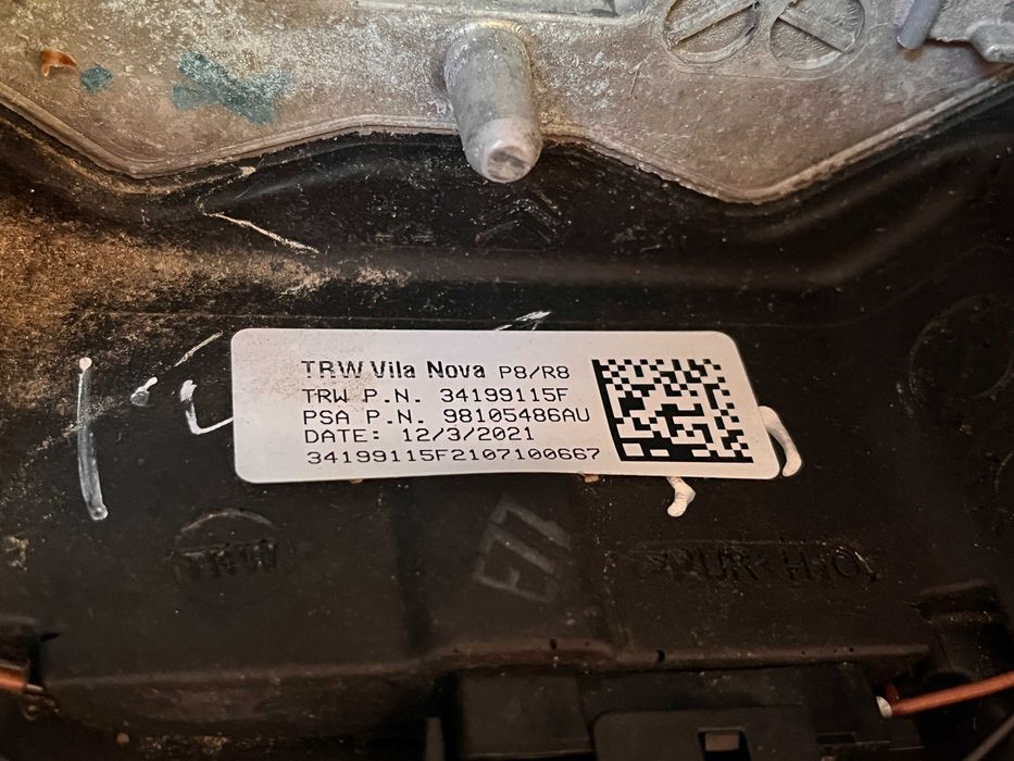 Оригинален кожен волан Peugeot 5008 Пежо pejo