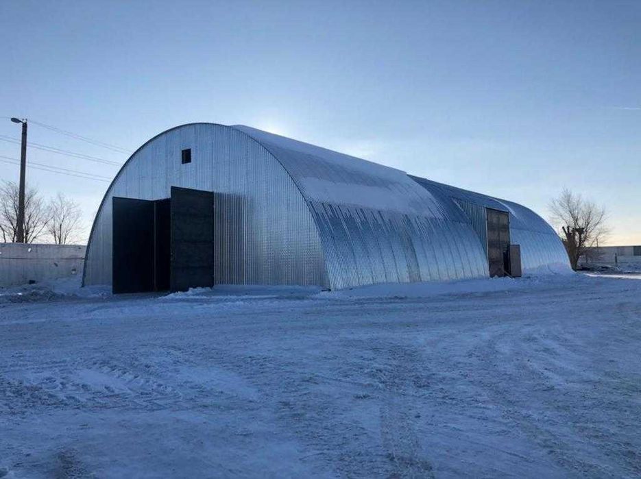 Ангар. Сборно-разборная металлоконструкция.