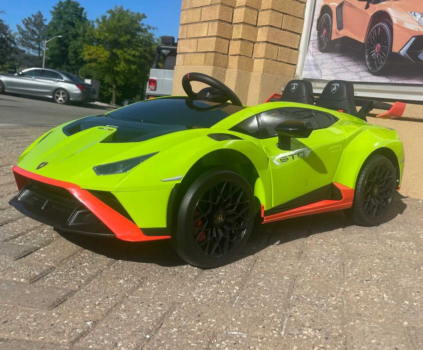Masinuta electrica pt. copii Lamborghini Huracan STO 12V 2x40W green