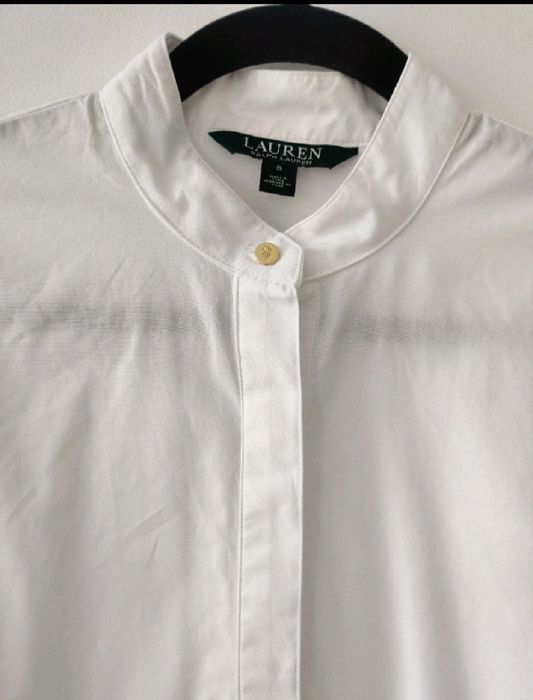 Bluza alba Ralph Lauren noua 36