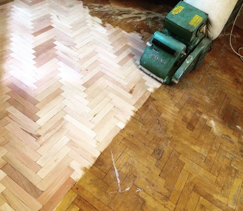 Шлифовка полов и паркет