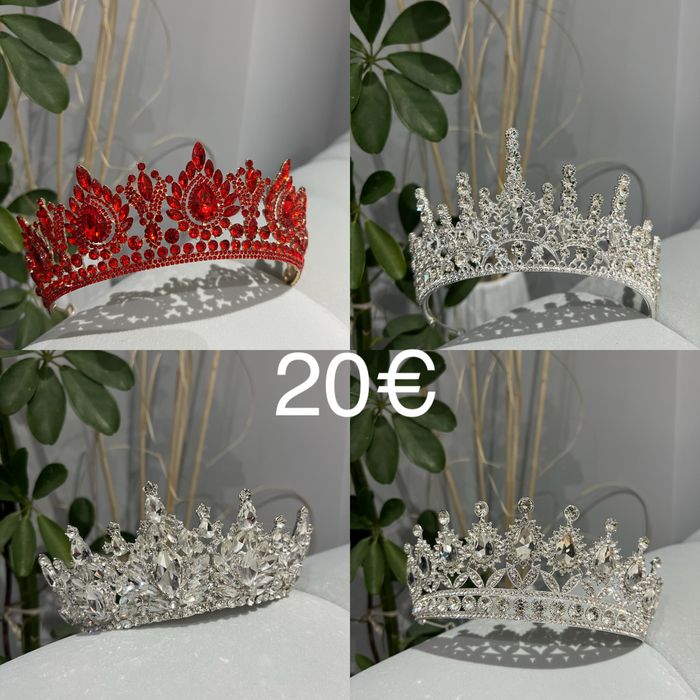 Тиари, корони, аксесоари за коса