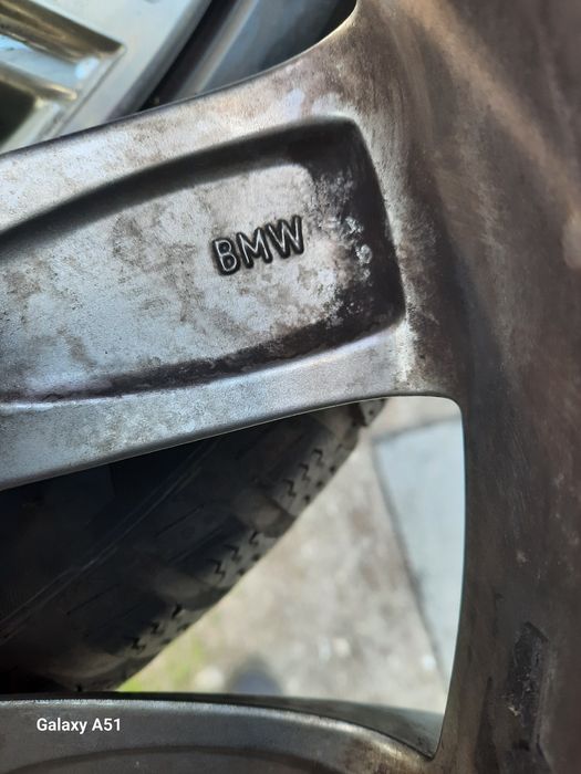 Ляти джанти с гуми за БМВ 5×112,18цола