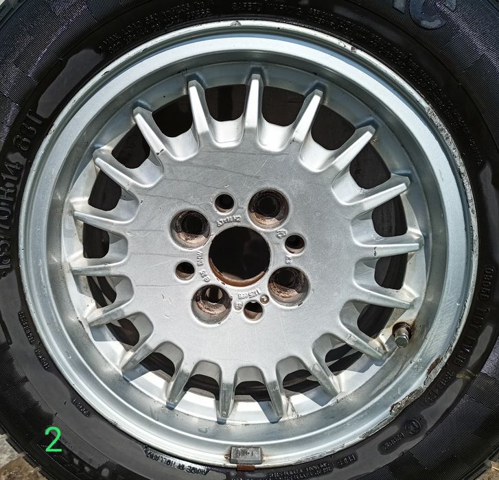 2 диска BMW E30  R14 х4x100