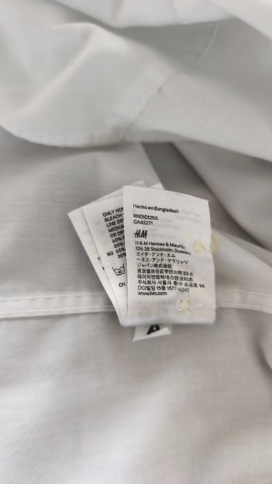 5 бр. мъжки ризи H&M за 10 евро, размер L