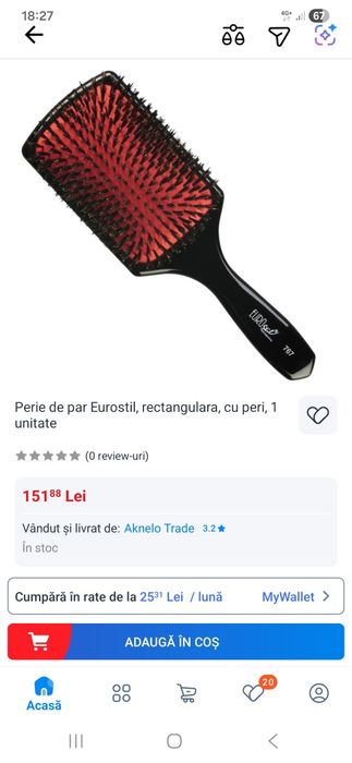 Perie păr profesională