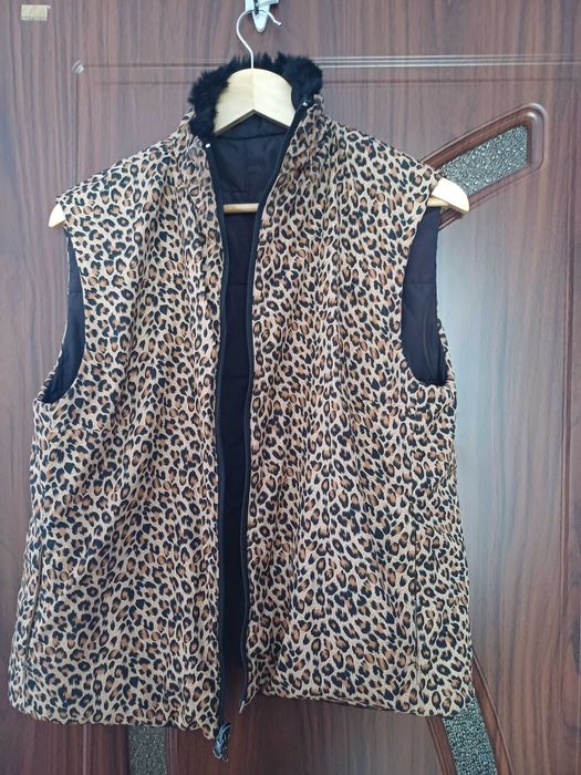 Vesta cu 2 fețe, pt femei