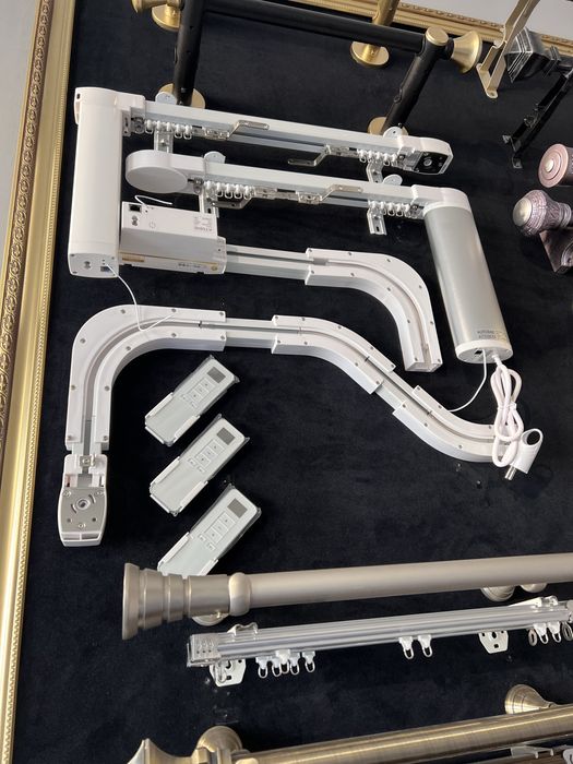 карнизы электронный управлением с пультом elektra karniz