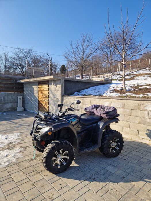 Cf moto 520s servodirectie!