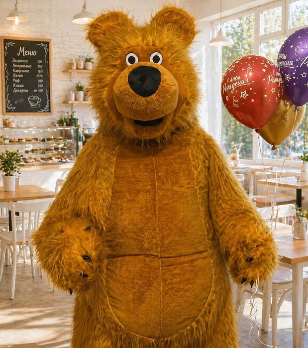 Мишка из Маши /Аниматор/Маша и медведь/Поздравление