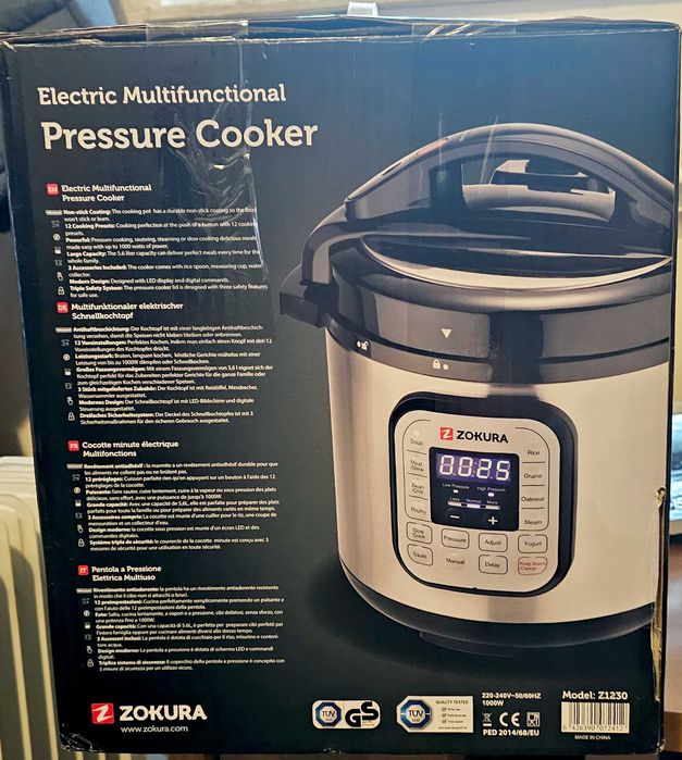 Oală sub presiune electrică - Zokura - 5,6l