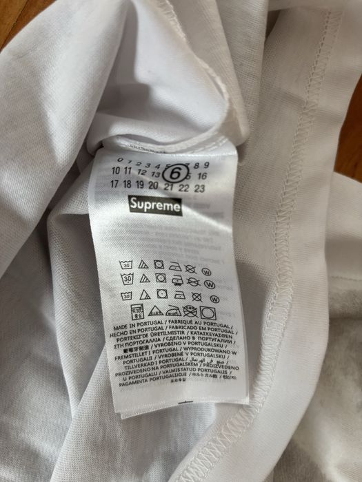 Vand tricou supreme x maison margiela