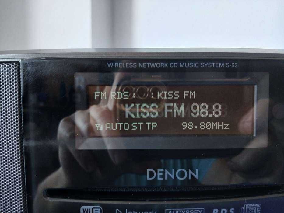 Denon S-52 Docking Ipod , radio AM-FM cu CD , Internet Radio