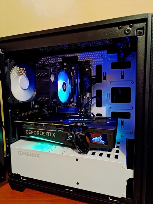 PC gaming NOU! Ryzen 5 3600 / RTX 3060 Ti Gigabyte Aorus Master / 16GB RAM / SSD NVMe 500 Gb / 330 FPS in Cs2 in FHD