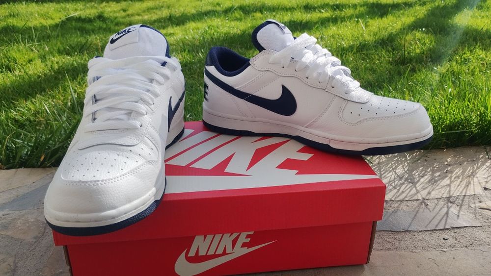 Маратонки NIKE Big Low Естествена кожа