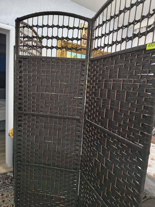 Параван от ратан нов с 4крила 120лв.