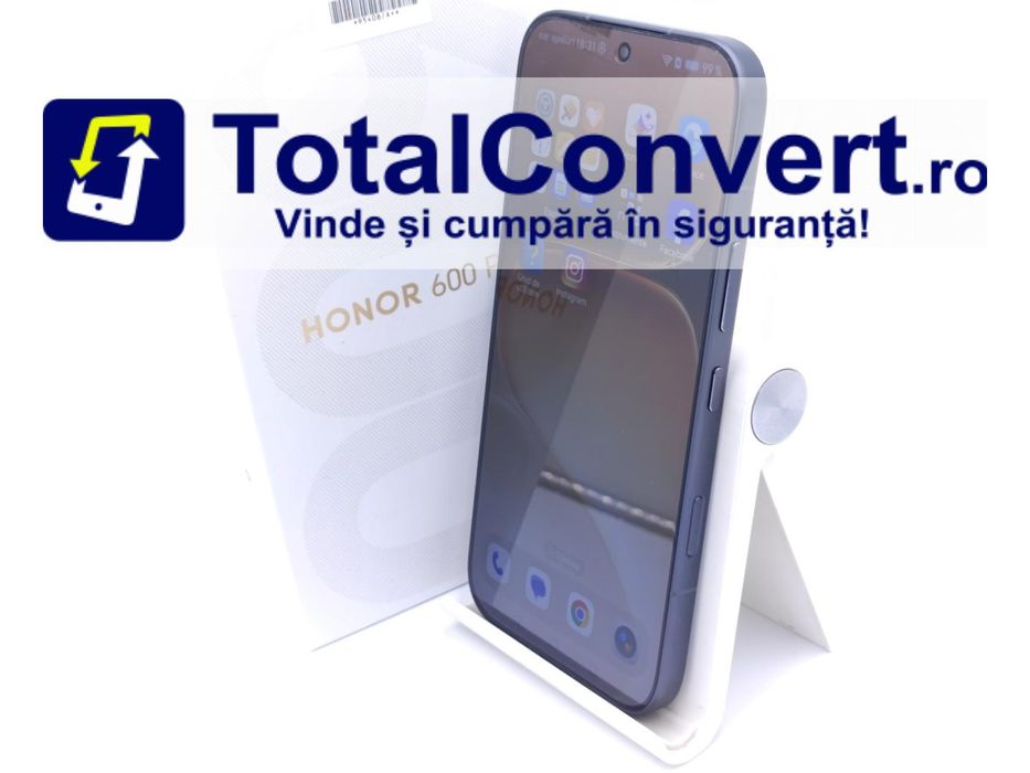 Honor 600 Pro 512GB Black 12GB Dual SIM, Garantie 24 luni | #D95408