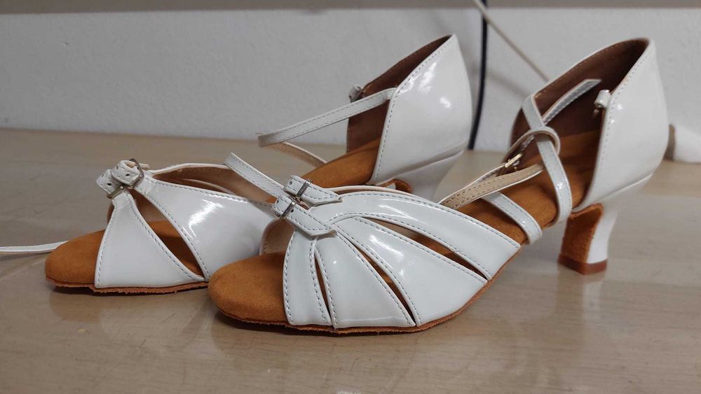 Sandale Pantof dans sportiv latino femei 40 41 25.5 cm talpa piele NOU