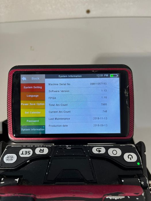 Inno  M7  fuziune fibra optica