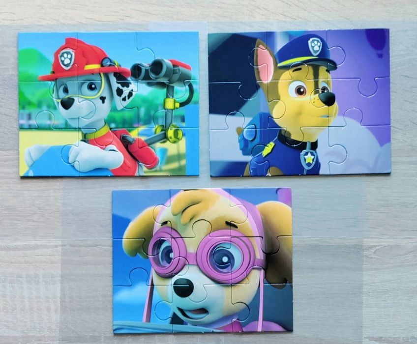 Пъзели от картон 15 броя