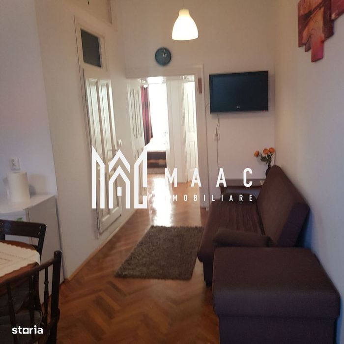 Apartament 2 camere de închiriat | Sibiu, Central | 44 mp — fotografia 1