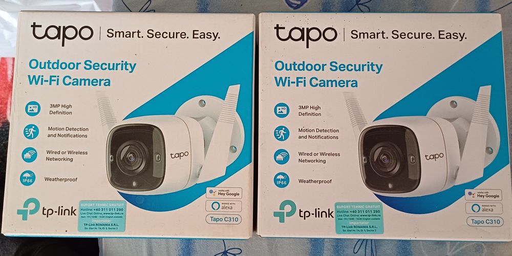 Продавам 2 броя Tapo C310