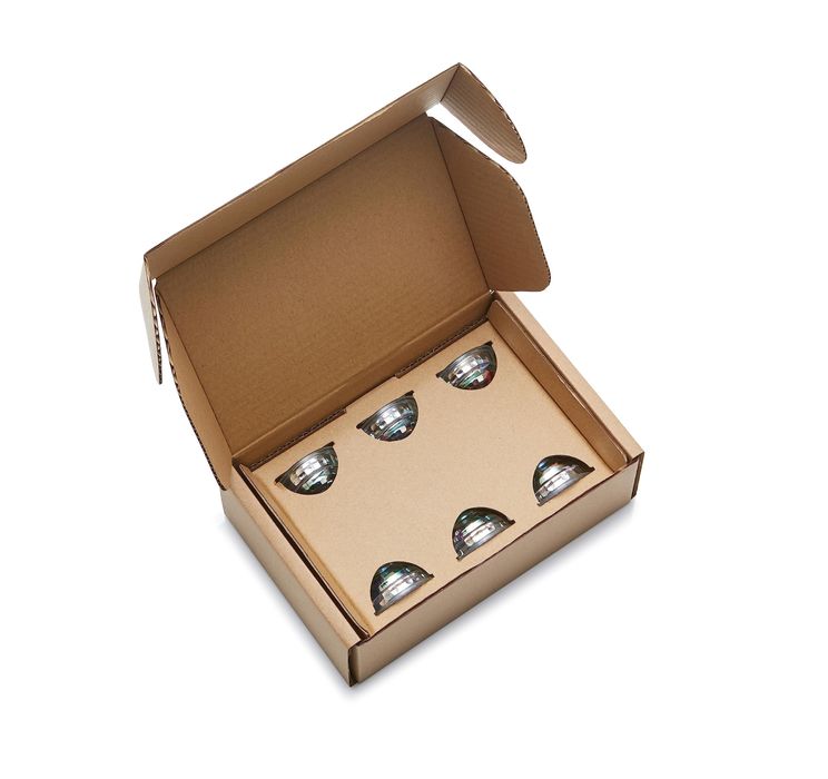 Set 10 Spoturi  LED GU10 profesional Amazon Basics, 3,7 W