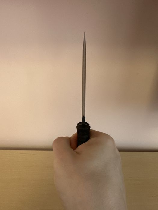 Тактически нож и нож за оцеляване, фиксирано острие, черен, 24.8 см.