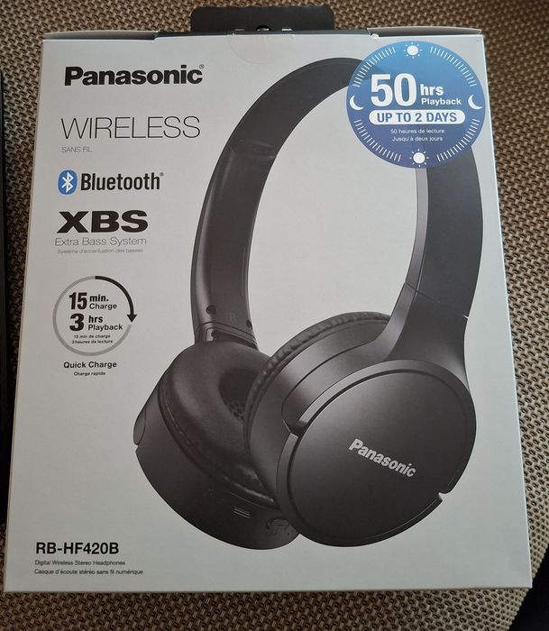 Блутут слушалки Panasonic с оригинална кутия
Без следи от употреба кат