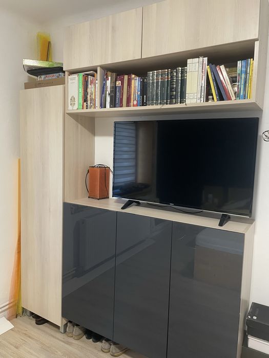 Dulap Combinat + Birou Spatios + Masa Extensibila Cadou