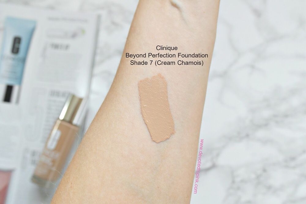 Фон дьо тен Clinique beyond perfecting foundation + concealer
