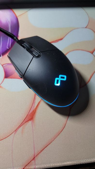 Проводная игровая мышка с подсветкой