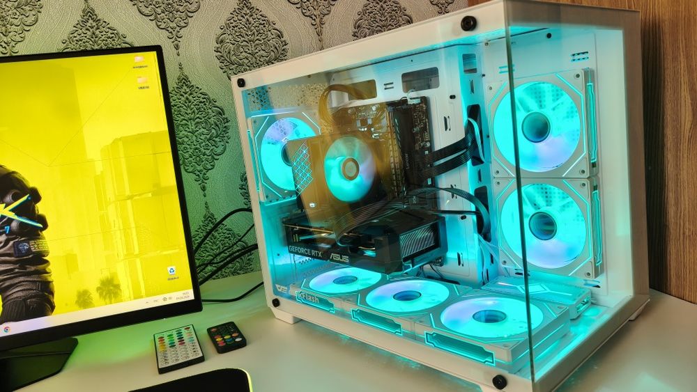 Мощный ПК (i5-12400F / RTX 5060 8GB / 32GB RAM / SSD 1TB) Монитор 240H