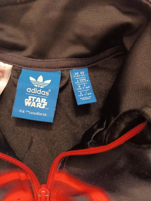 Adidas Originals Star Wars -  детско горнище КАТО НОВО 7-8год.