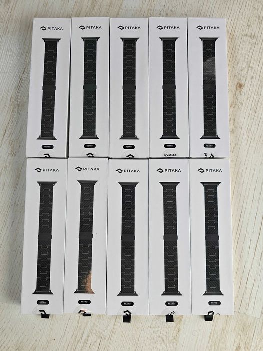 Pitaka Оригинални карбонови каишки за Apple Watch