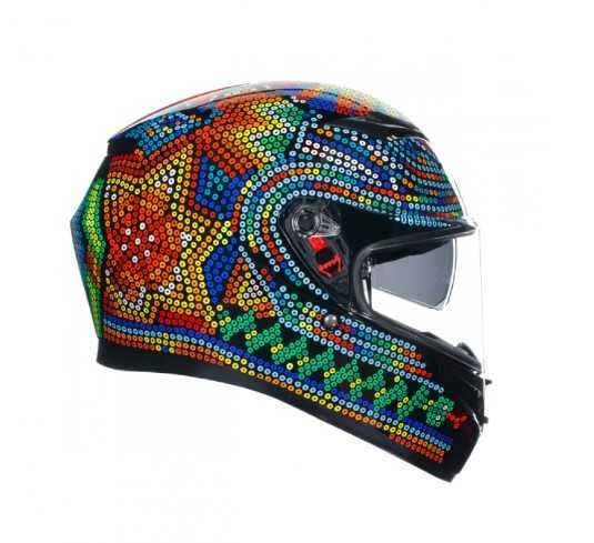 КАСКА AGV K3 - Rossi Winter Test 2018