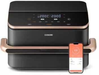 Friteuza dubla cu aer cald Cosori Dual Blaze TwinFry CAF-TF101S 10 L