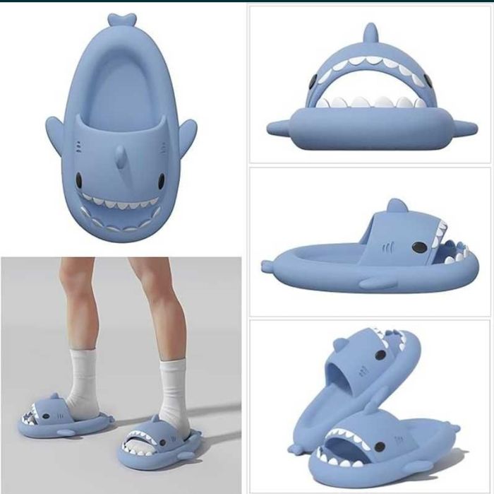 Papuci Crocs și rechin noi