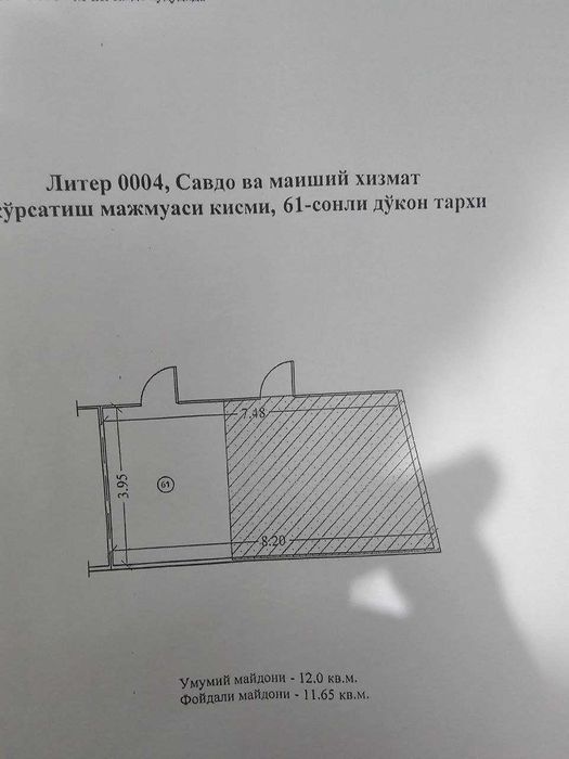 помещение под магазин