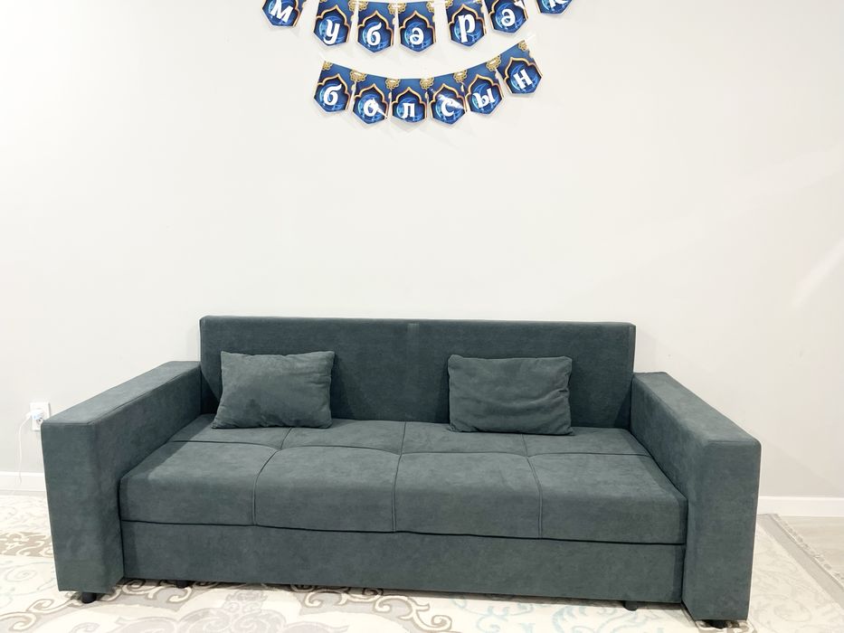 Срочно продам тахта-диван (серый цвет)