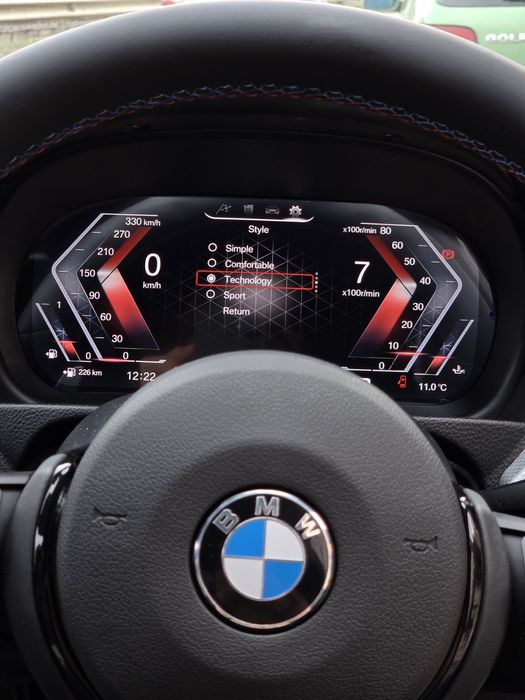 Километраж Дигитално Табло BMW M