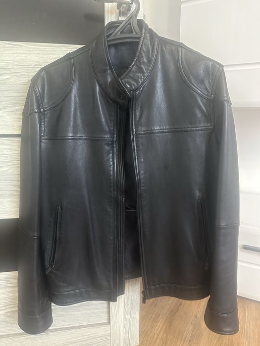 Кожаная куртка Massimo dutti