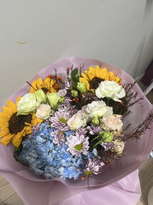 букет цветов, весенняя композиция